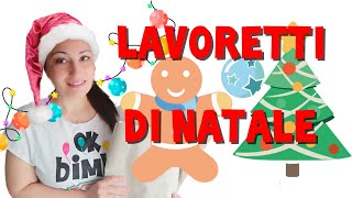 LAVORETTI DI NATALE PER BAMBINI  regali per la famiglia [upl. by Larkins]