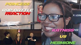 First Time Hearing  KATNISS vs HERMIONE Princess Rap Battle  Reaction [upl. by Rafat]