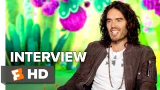 Trolls Interview  Russell Brand 2016  Animated Movie [upl. by Airdnax]