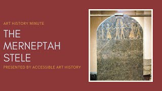 Art History Minute The Stele of Merneptah [upl. by Aniratak]