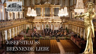 Josef Strauss Brennende Liebe  Polka Mazur op 129  Musikverein  NYC2024  NewYearsConcert ♫♪ [upl. by Lleznod559]