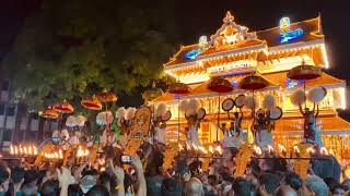 Paramekkavu Vela  panchavadyam panchavadyam thrissur chirakkalkalidasan [upl. by Halette]