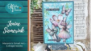 FBLive  Creatief met Maremis Small Art Collage boeken door Jenine  26 juni [upl. by Jemina]