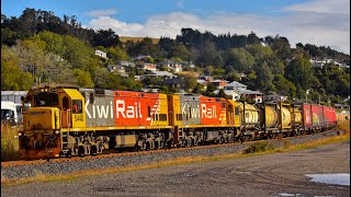 Keeping Busy With KiwiRail Freights March 2024 [upl. by Valentina]