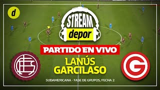 LANÚS VS DEPORTIVO GARCILASO EN VIVO 🔴  COPA SUDAMERICANA 2024 [upl. by Ettenahc905]