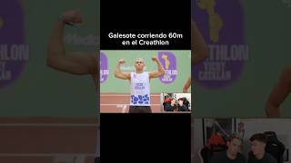 Galesote corriendo 60m en el Creathlon [upl. by Destinee883]