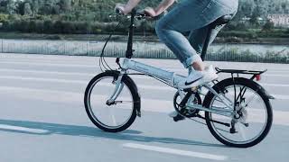 DAHON Mariner D8 multimodal traveling  20 inch folding bike [upl. by Nosaes]