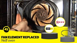 How to Replace a Fan Oven Element in a Neff Cooker [upl. by Danais76]