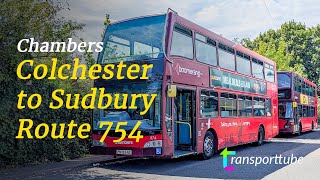 Colchester to Sudbury • Chambers 754 • Realtime [upl. by Jaeger]