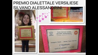 PREMIO DIALETTALE SILVANO ALESSANDRINI OTTOBRE 2024 [upl. by Iam]