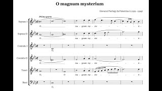 Giovanni Pierluigi da Palestrina  O magnum mysterium [upl. by Castro]