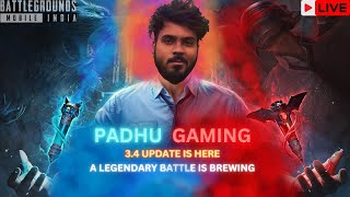 Road to 500 sub  BGMI 34 update  Padhu Gaming  youtubelive bgmitamil [upl. by Sorazal397]