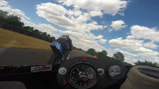 On board Ant Hart in the ACU race at Darley Moor July 2018 [upl. by Eidoc862]