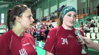 Interview Sweden Slovakia Best player Slovakia Womens U19 WFC [upl. by Phelgon]