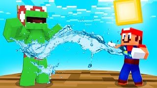 Minecraft Super Mario Sunshine  MARIO VS PETEY PIRANHA EPIC BATTLE 44 [upl. by Cirri189]