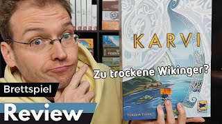 Karvi  Wikingerspiel von HiG – Brettspiel – Review und Regelerklärung [upl. by Lorette]