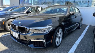 2020 BMW M550i xDrive horn [upl. by Ladd]