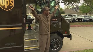 Cypress community gives back to UPS driver of 35 years [upl. by Zug365]