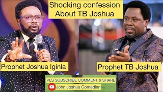 Prophet Joshua Iginla The Secret Confessions About Late Prophet TB Joshua will shock You viralvideo [upl. by Bibi356]