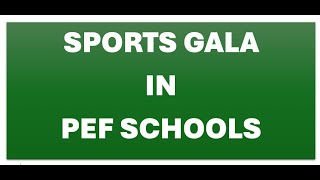 Sport Activties in PEF Schools PEF Sports Day Recreational Games for School [upl. by Analrahc]