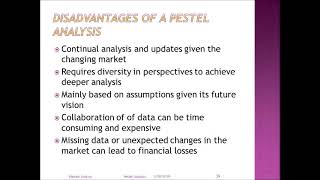 PESTLE ANALYSIS PART 12 [upl. by Ennael352]