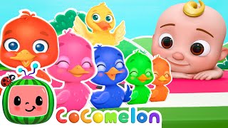 5 Little Ducks  Animal Dance Party  CoComelon Nursery Rhymes amp Kids Songs [upl. by Oiciruam562]