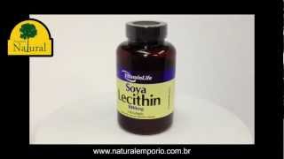 Soya Lecithin VitaminLife 120 Capsulas 1000mg [upl. by Cudlip]