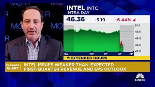 Intel issues weakerthanexpected Q1 revenue and EPS outlook [upl. by Savvas]