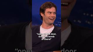 Bill Hader on his time working with Arnold Schwarzenegger 😂 via TeamCoco BillHader Comedy [upl. by Aratahs617]