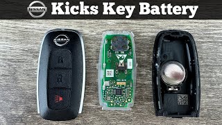 2022  2024 Nissan Kicks Key Fob Battery Replacement  How To Remove Replace or Change Remote [upl. by Aihtiekal]