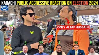 KARACHI PUBLIC AGRESSIVE REACTION ON ELECTION 2024  ROAD PHATEEKH  SALMAN SAIF [upl. by Etteve899]