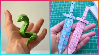 Easy Paper Crafts Anyone Can Do ▶ 2 [upl. by Gathard]