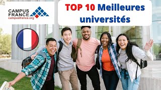 les 10 meilleures universités en france  quelles sont les meilleures universités en france [upl. by Sirdi926]