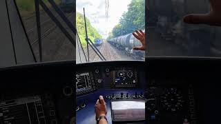 POV Hochbetrieb im Überholbahnhof führerstandsmitfahrt cabview [upl. by Mayce596]