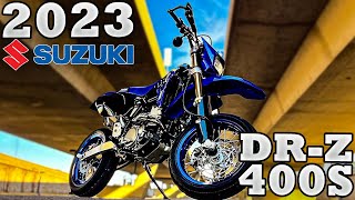 2023 DRZ400S Review The Ultimate DualSport Bike [upl. by Agrippina]