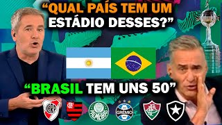 quotQUERO O FLAMENGO NA FINALquot ARGENTINOS COMENTAM DECISÃO DA LIBERTA EM BUENOS AIRES [upl. by Winsor303]