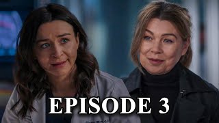 GREYS ANATOMY Season 20 Episode 3 Recap [upl. by Orland]