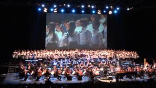 Tonari no Totoro  Joe Hisaishi  quotTOUS EN CHOEURquot  charity concert for Japan [upl. by Kimitri]