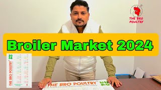 Broiler Market 2024  Kaisa rahe ga 2024 me broiler Market  Broiler farming yearly calendar [upl. by Aneelad]