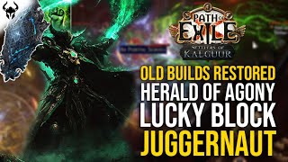 NEW SVALLIN MINION TRIGGER TECH Herald of Agony Juggernaut Build Guide  PoE 325 Settlers [upl. by Sezen503]