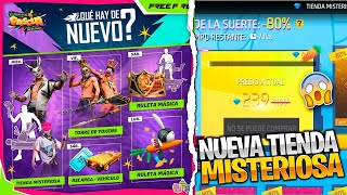 NUEVA AGENDA SEMANAL DE FREE FIRE REGRESA LA TIENDA MISTERIOSA  TORRE DE TOKENS [upl. by Nered]