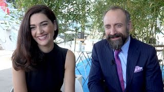 Wounded Love’s Bergüzar Korel amp Halit Ergenç [upl. by Aretse]