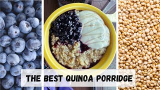 Healthy Quinoa Porridge Recipe  Easy Breakfast Idea For Weight Loss amp Energy [upl. by Elena375]