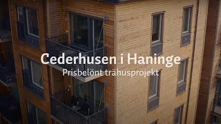 Prisbelönt trähusprojekt  Flerbostadshus  Modulbygg  Leilighetsbygg  Moelven Byggmodul AB [upl. by Finlay32]