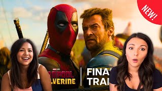 DEADPOOL AND WOLVERINE  FINAL TRAILER Reaction  Ryan Reynolds  Hugh Jackman  Dafne Keen [upl. by Mcgill]