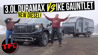 NEW 2023 GMC Sierra 1500 Duramax Diesel vs Ike Gauntlet  The Worlds Toughest Towing Test [upl. by Rodama]