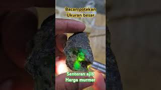 Bacan doko potekan senteran plong shorts emeraldstone batuakik batupermata bacannatural [upl. by Yziar]