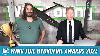 Wing Foil Awards  Best Hydrofoils of 2023 [upl. by Alleuqcaj]