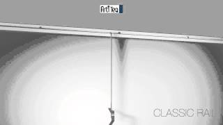 Comment installer la Cimaise classic rail ARTITEQ [upl. by Uird]