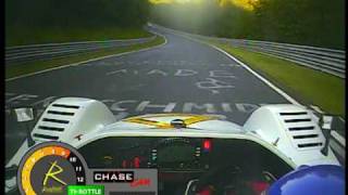 ChaseCam Nurburgring Production car record Radical SR8 [upl. by Nref]